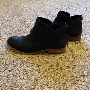 Kork-Ease Ryder Ankle Boot Black Leather